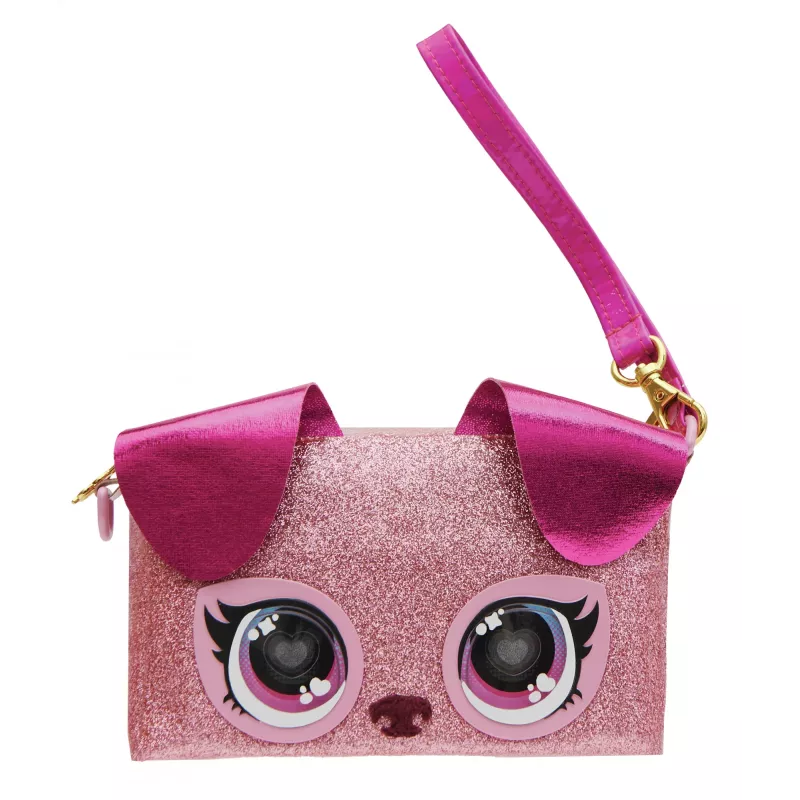 Purse Pets Keepin’ It Clutch Dazzling Diva Puppy – vaikiška rankinė su švytinčiomis akimis