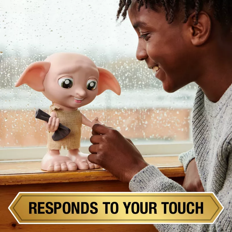 Interaktyvi figūrėlė Harry Potter Dobby su kalbėjimo funkcija, AAA, įvairiaspalvė