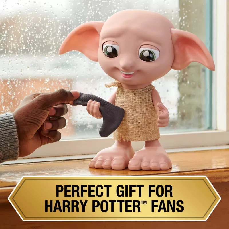 Interaktyvi figūrėlė Harry Potter Dobby su kalbėjimo funkcija, AAA, įvairiaspalvė