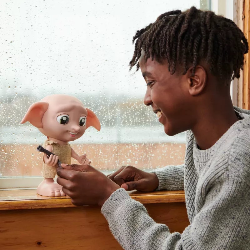 Interaktyvi figūrėlė Harry Potter Dobby su kalbėjimo funkcija, AAA, įvairiaspalvė