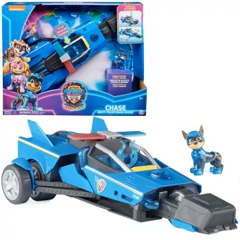 PAW Patrol Chase’s Mighty Transforming Cruiser policijos automobilis su garsu ir šviesomis