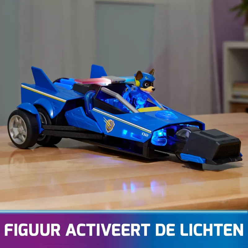 PAW Patrol Chase’s Mighty Transforming Cruiser policijos automobilis su garsu ir šviesomis