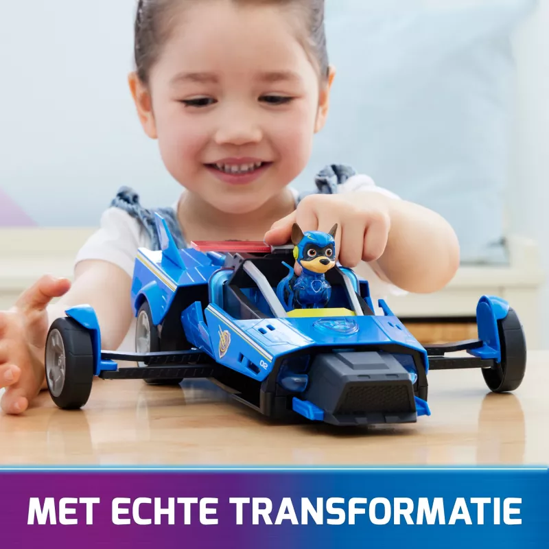 PAW Patrol Chase’s Mighty Transforming Cruiser policijos automobilis su garsu ir šviesomis
