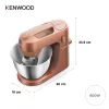 Kenwood Go KZM35.000RD maisto kombainas, Clay Red, 800 W
