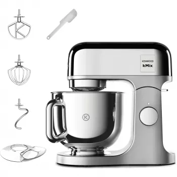 Kenwood kMix Special Edition KMX760ACH stacionarus maišytuvas — 1000 W, chromuotas, nerūdijančio plieno dubuo