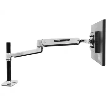 ERGOTRON Lx stalo tvirtinimo ranka monitoriui sėdint-stovint (poliruotas aliuminis)