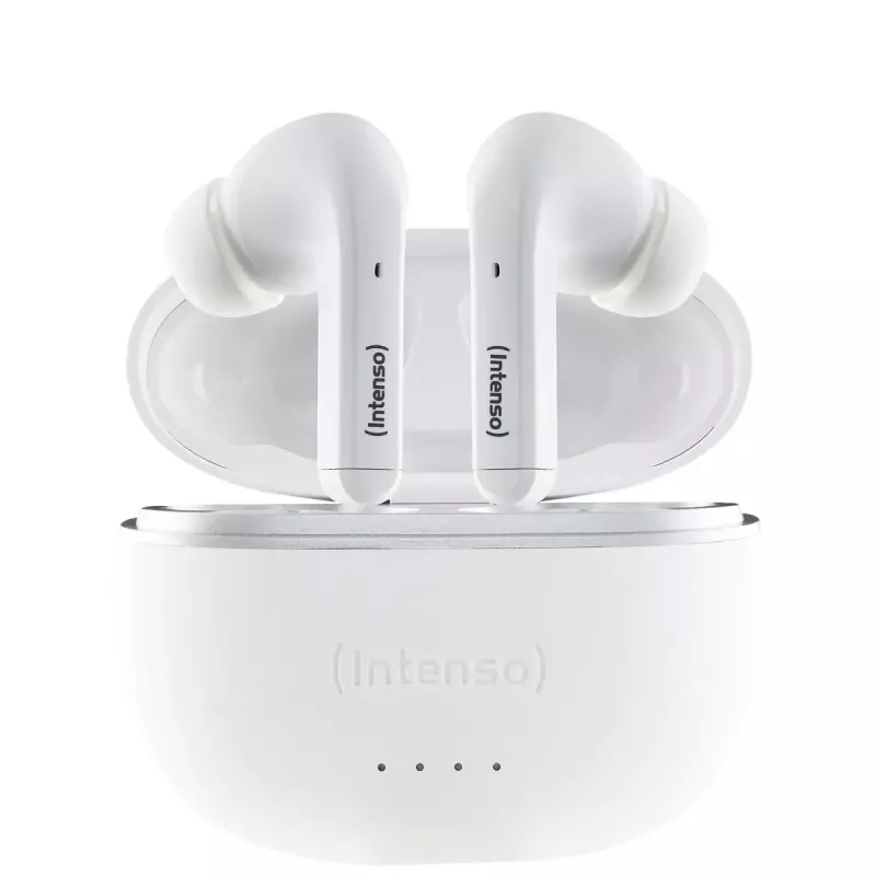 Ausinės Intenso White Buds T302A