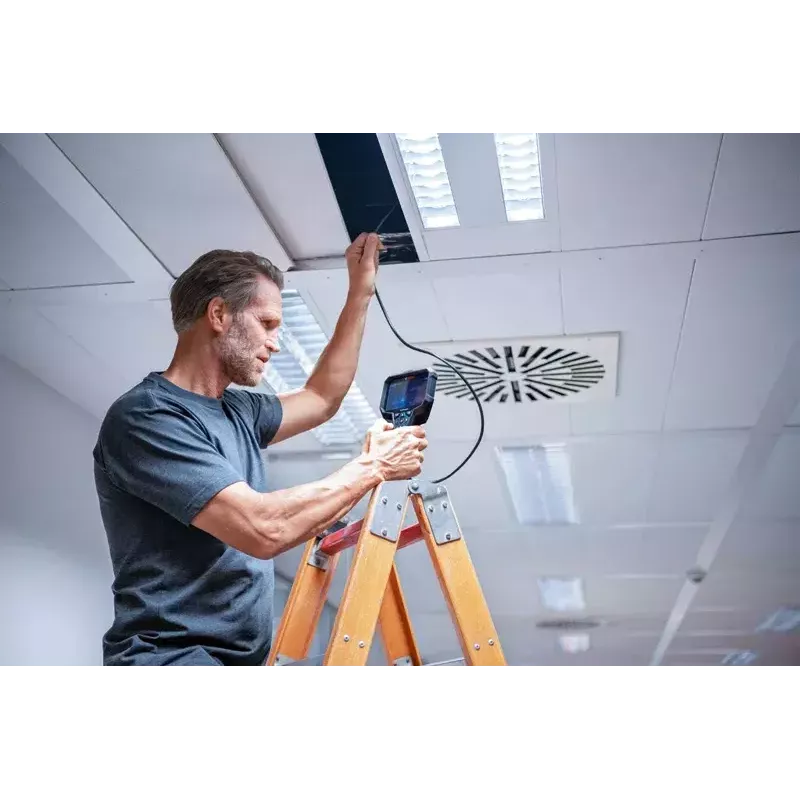 Bosch GIC 12V-5-27 C PROFESSIONAL pramoninė inspekcinė kamera 8,3 mm lankstus zondas IP67, IP54