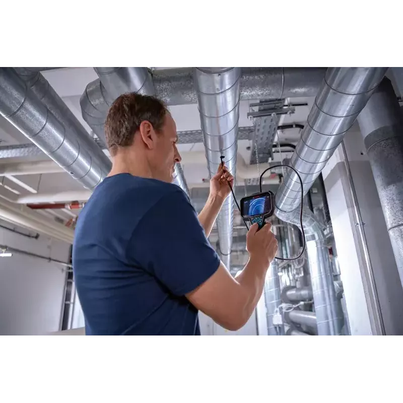 Bosch GIC 12V-5-27 C PROFESSIONAL pramoninė inspekcinė kamera 8,3 mm lankstus zondas IP67, IP54