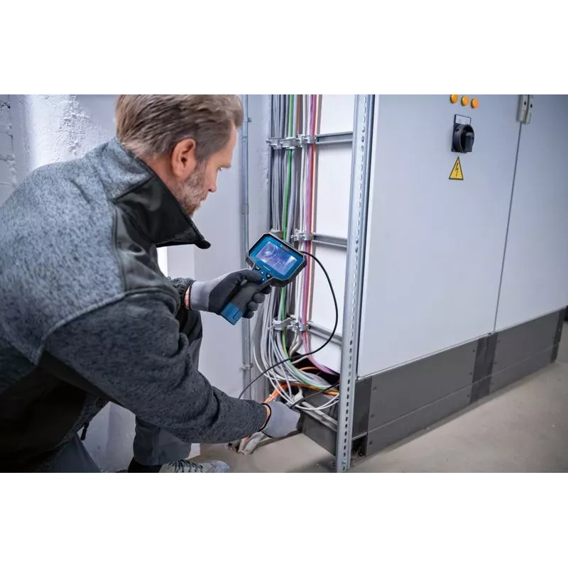 Apžiūros kamera Bosch GIC 12V-4-23 C Professional – 12 V baterijų platforma, lankstus 4,23 m kabelis