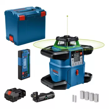 Sukamasis lazeris Bosch GRL 650 CVHG Professional 18 V su žalia lazerio linija, L-BOXX