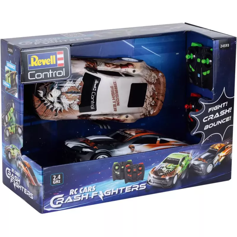 Valdomas automobilis REVELL Crash Fighter – RC modelis (MPN 24593)