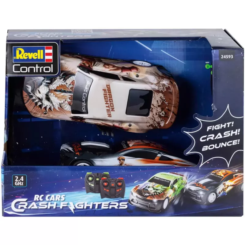 Valdomas automobilis REVELL Crash Fighter – RC modelis (MPN 24593)