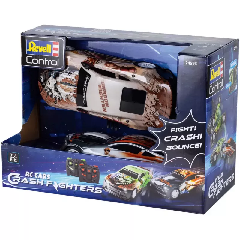Valdomas automobilis REVELL Crash Fighter – RC modelis (MPN 24593)