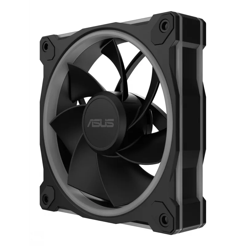 Ventiliatorius ASUS Prime MR120 ARGB Reverse Black 12 cm Sleeve Bearing