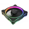 ASUS Prime MR120 ARGB Reverse Black 3in1 kompiuterio korpuso ventiliatorius 12 cm 3 vnt.