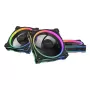 ASUS Prime MR120 ARGB Reverse Black 3in1 kompiuterio korpuso ventiliatorius 12 cm 3 vnt.