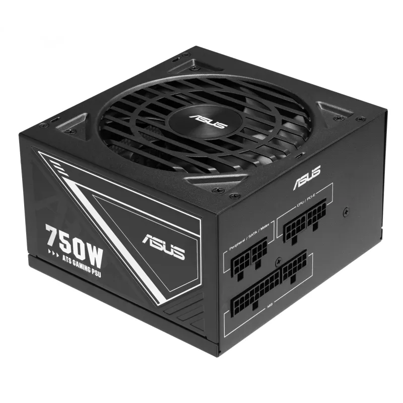 Maitinimo blokas ASUS ATS-750G 750 W, 20+4 pin ATX, 80 PLUS Gold, juodas