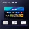 Hisense 43E77Q PRO 109,2 cm (43 inch) 4K Ultra HD QLED Smart TV Wi-Fi Juoda