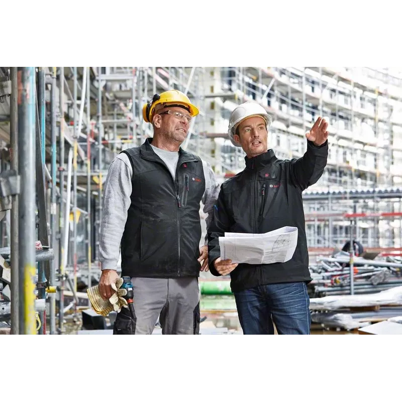 Bosch GHV 12+18V XA Professional šildoma liemenė dydis S juoda