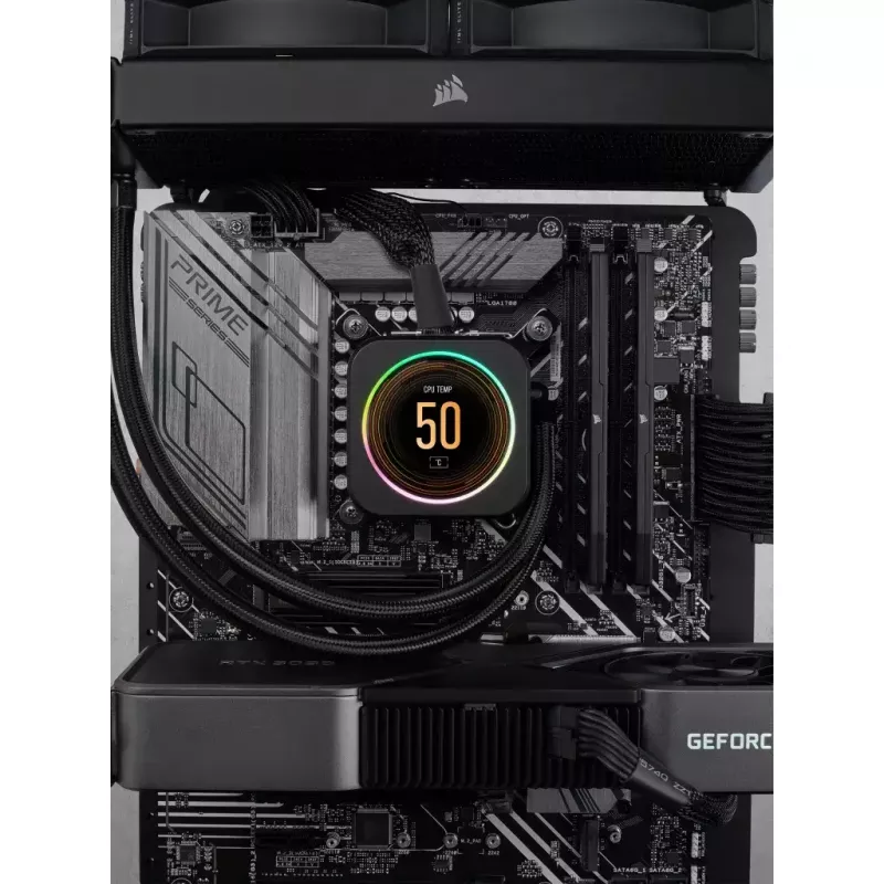 DIMM 96 GB DDR5-6800 (2x 48 GB) Dual-Kit, Arbeitsspeicher schwarz, CMK96GX5M2B6800C40, Vengeance, INTEL XMP