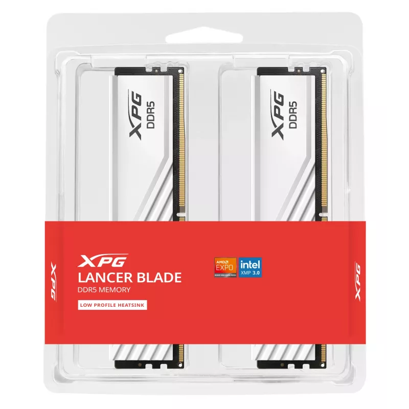XPG Lancer Blade 32 GB (2 x 16 GB) DDR5 6000 MHz CL30 atminties modulis ECC