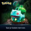 4D Build Pokémon Bulbazaur 3D modelio rinkinys, Kanto pirmųjų partnerių kolekcija, 195 detalės, nuo 12 metų