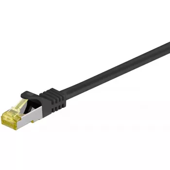 Tinklo kabelis Goobay 91590 Cat7 RJ-45 1 m Juodas