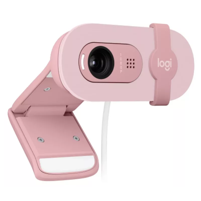 LOGITECH Brio 100 Full HD internetinė kamera rožinė