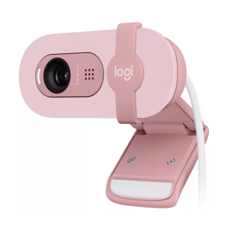 LOGITECH Brio 100 Full HD internetinė kamera rožinė