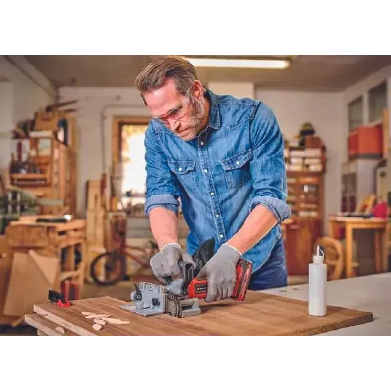 Einhell TE-BJ 18 Li Solo belaidis griovelių frezeris lamelėms, 18 V (be baterijos)