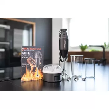 Panardintuvas ESGE M 200 BBQ 10 L 200 W Juodas, Chromas