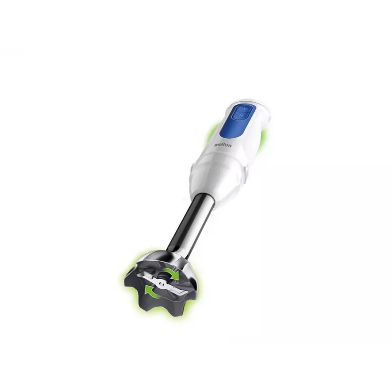 Panardintuvas Braun Household MultiQuick 3 MQ30202M, 900 W, baltas/mėlynas, su pjaustytuvu ir plaktuvu