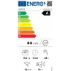 Skalbimo mašina Gorenje G600 WPNA94A1TS priekinė 9 kg 1300 aps/min Balta A