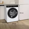 Skalbimo mašina Gorenje G600 WPNA94A1TS priekinė 9 kg 1300 aps/min Balta A
