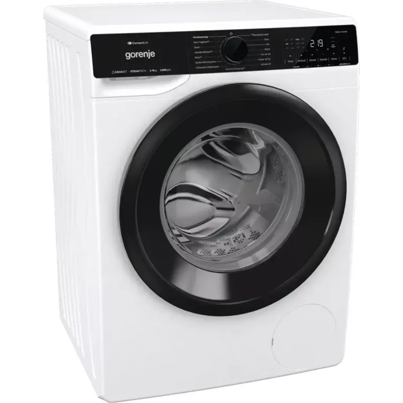 Skalbimo mašina Gorenje G600 WPNA94A1TS priekinė 9 kg 1300 aps/min Balta A