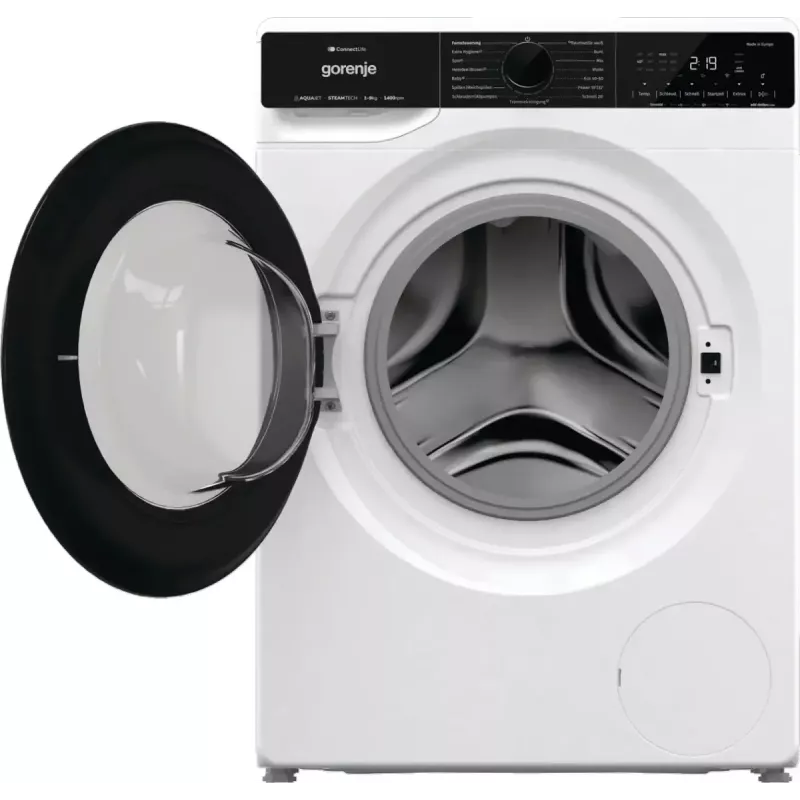 Skalbimo mašina Gorenje G600 WPNA94A1TS priekinė 9 kg 1300 aps/min Balta A