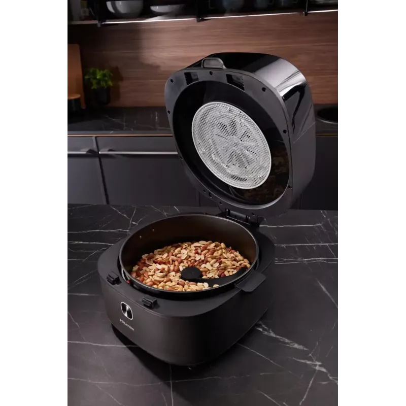 Hisense HAF1350DR Karšto oro gruzdintuvė, 6,7 l, 1350 W, juoda
