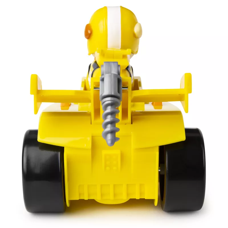 PAW Patrol Ready, Race, Rescue Rubble’s Race & Go Deluxe Transporto priemonė su garsais, 3+