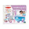 Melissa & Doug Love Your Look Apsimestinis Makiažo Rinkinys – 16 dalių, be netvarkos (NE TIKRI KOSMETIKA)