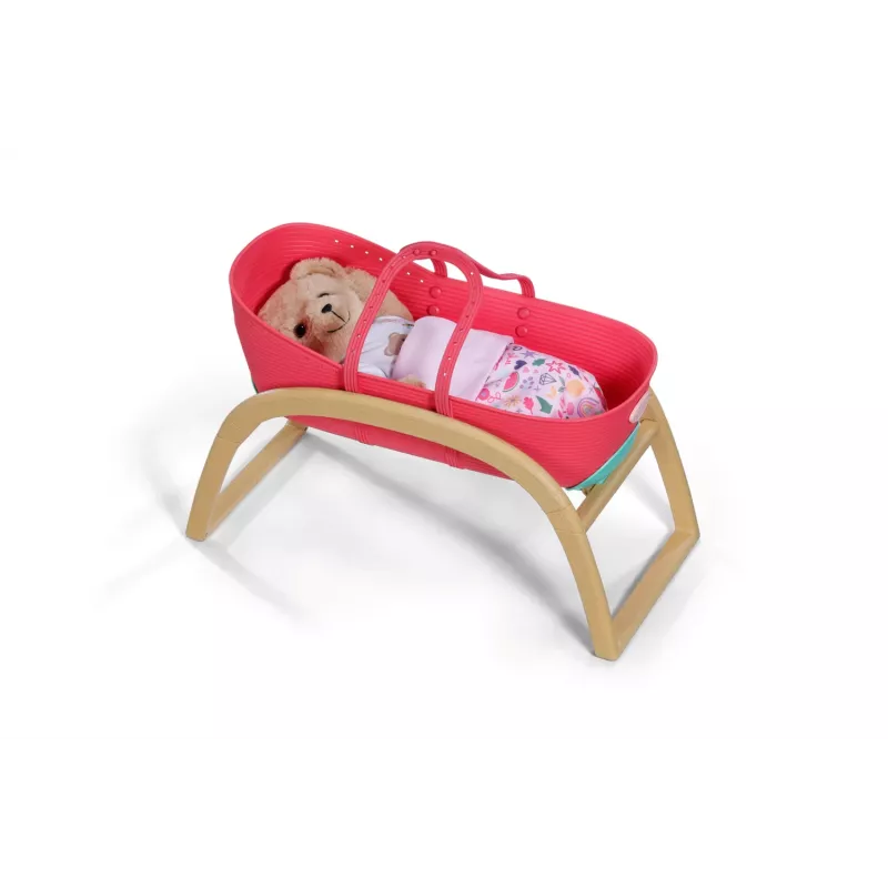Lovutė lėlei BABY born 3-in-1 Pinplay – lopšys, lovelė, nešyklė