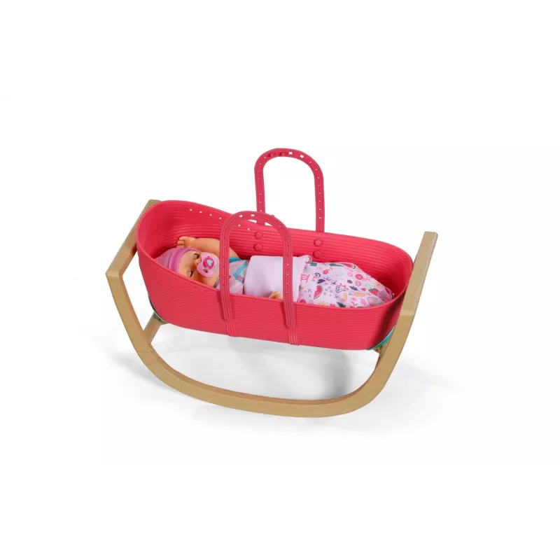 Lovutė lėlei BABY born 3-in-1 Pinplay – lopšys, lovelė, nešyklė