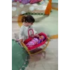 Lovutė lėlei BABY born 3-in-1 Pinplay – lopšys, lovelė, nešyklė
