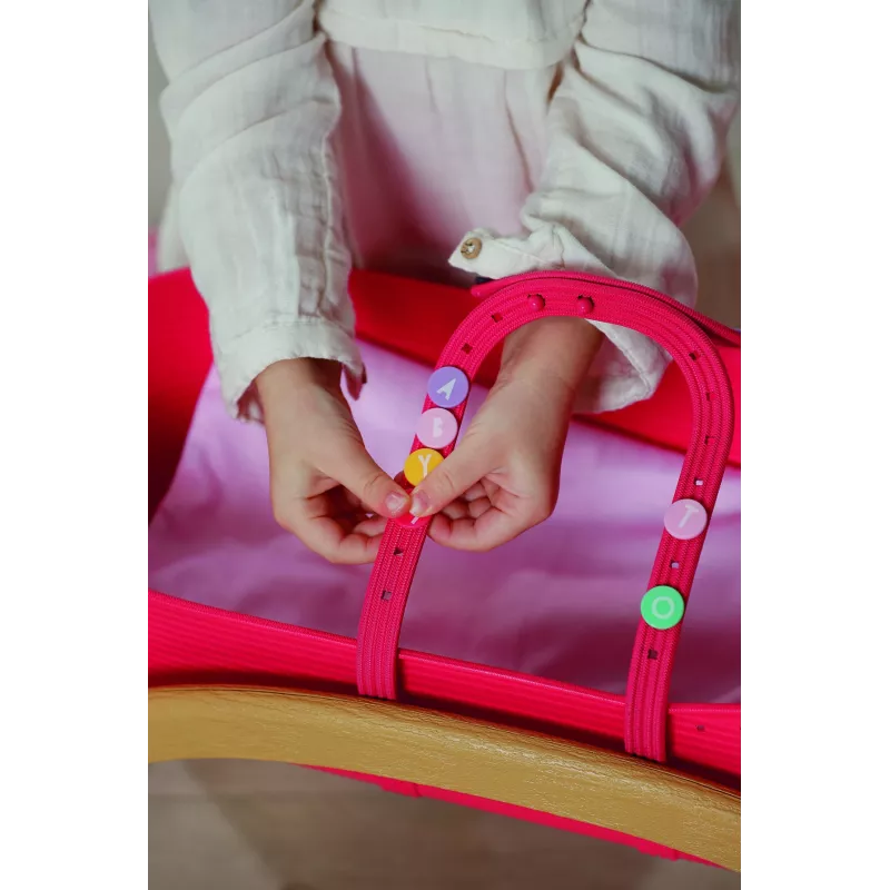 Lovutė lėlei BABY born 3-in-1 Pinplay – lopšys, lovelė, nešyklė