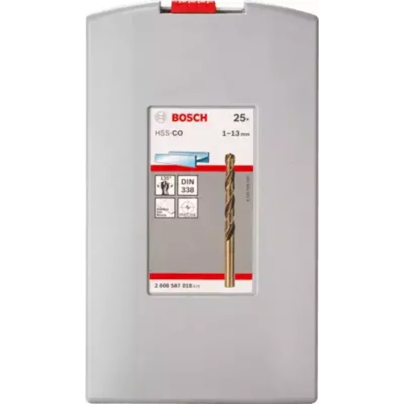 Gręžtų rinkinys Bosch HSS Twist Drill Bits Cobalt