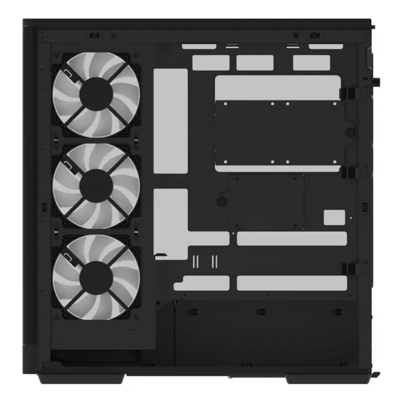 Kompiuterio korpusas AeroCool Geh Midi P500A juodas
