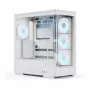 Korpusas AEROCOOL Geh Midi P500A White – vidutinis ATX bokštas, baltas