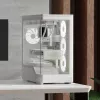 Korpusas AEROCOOL Geh Midi P500A White – vidutinis ATX bokštas, baltas