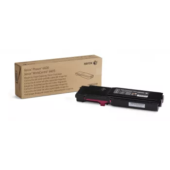 Xerox Genuine Phaser™ 6600, WorkCentre™ 6605 raudonos (magenta) tonerių kasetė