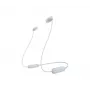 Sony WI-C100 belaidės ausinės, į ausį, skambučiams/muzikai, Bluetooth, balta